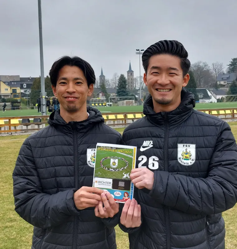 Yugo & Jo – zwei japanische Fußballkünstler am Fasanengarten