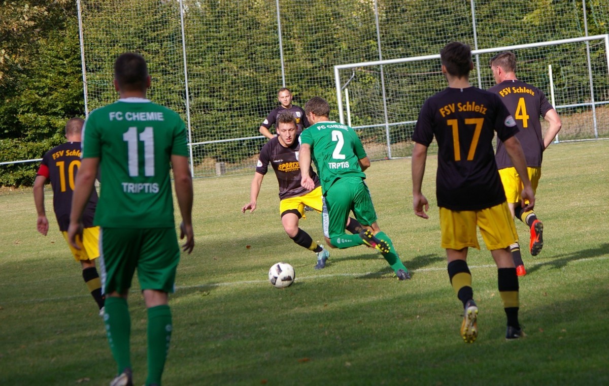 Fotos vom Heimsieg des FSV Schleiz II gegen Chemie Triptis