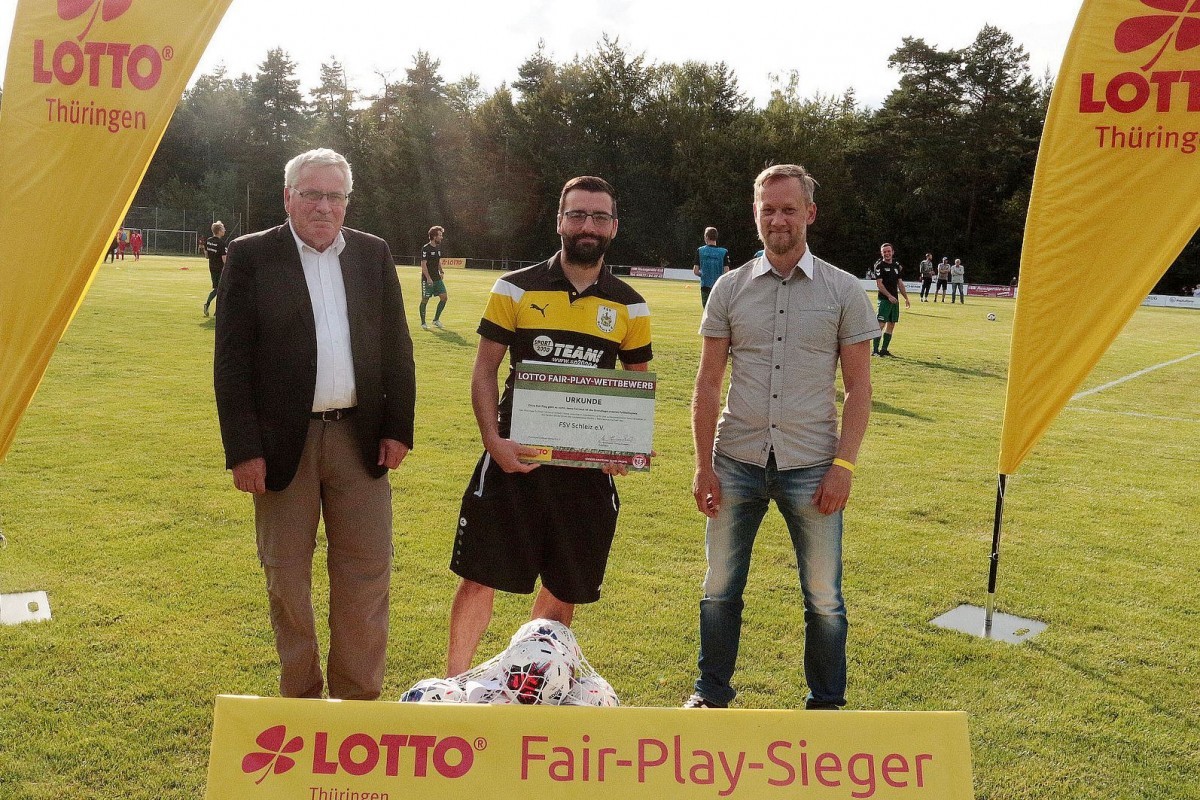 Fair Play-Auszeichnung für den FSV Schleiz