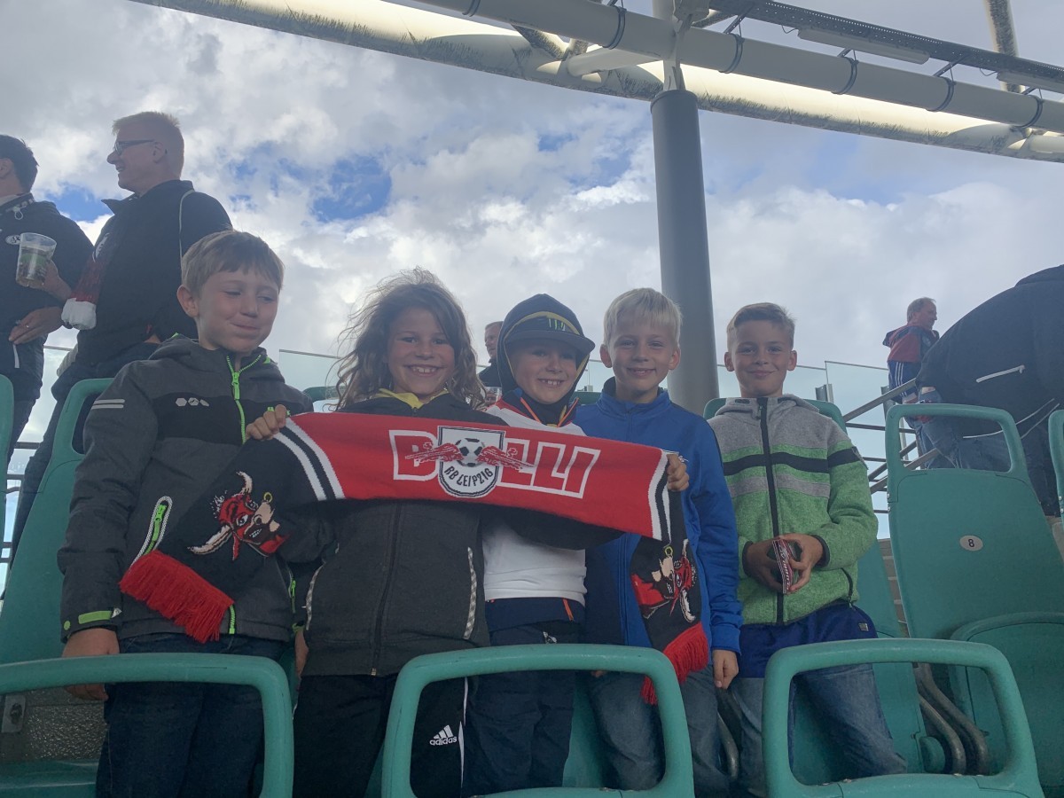 Die F-Junioren des FSV Schleiz zu Gast in der Bundesliga