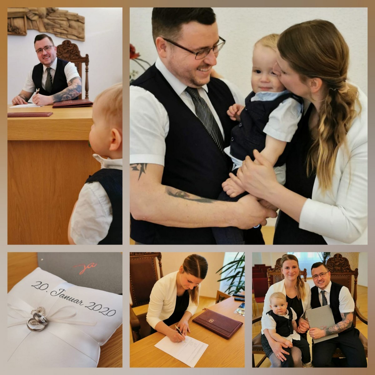 Alles Gute dem Hochzeitspaar!!!