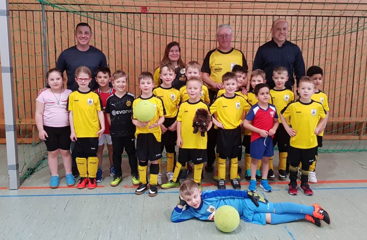 Bürgermeister Marko Bias unterstützt FSV-Bambini