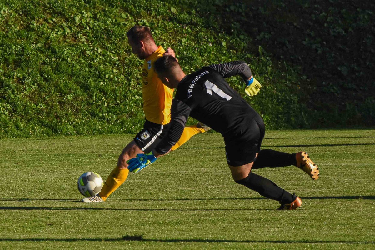 Klarer Schleizer Sieg in temposcharfem Test gegen den VfB 09 Pößneck