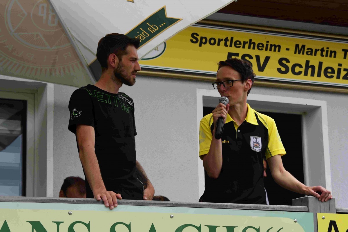 Die Vereinsvorsitzende des FSV Schleiz, Claudia Ludwig, im großen Interview