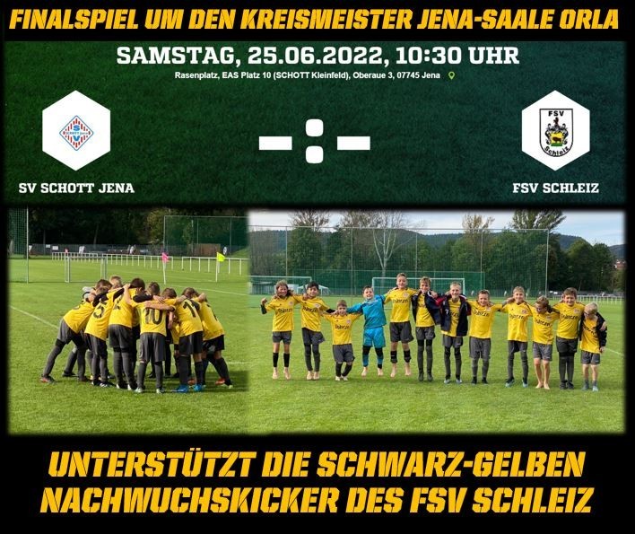 Auf nach Jena! E-Junioren fighten um die Kreismeisterschaft
