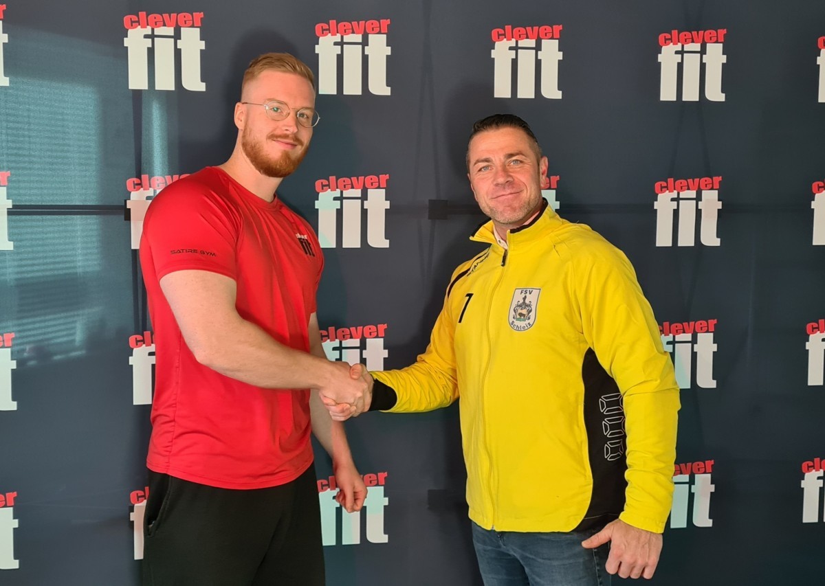 Fitnessstudio clever fit und FSV Schleiz besiegeln künftige Zusammenarbeit