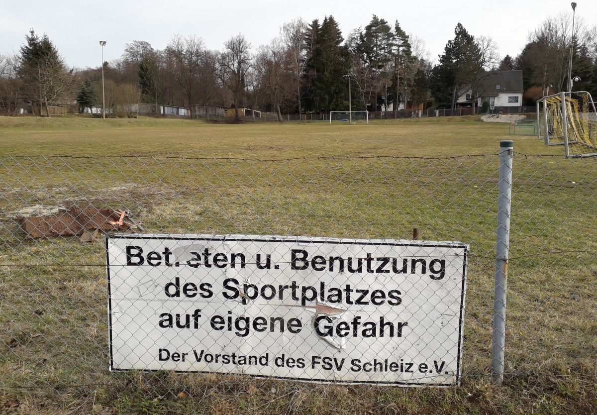 Ein Kunstrasenplatz für Schleiz: Das sind die Details