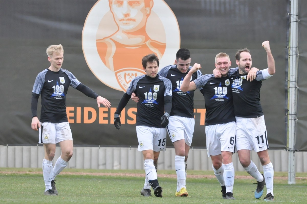 Ein Tor fehlt dem FSV Schleiz zum vollkommenen Glück bei der BSG Wismut Gera