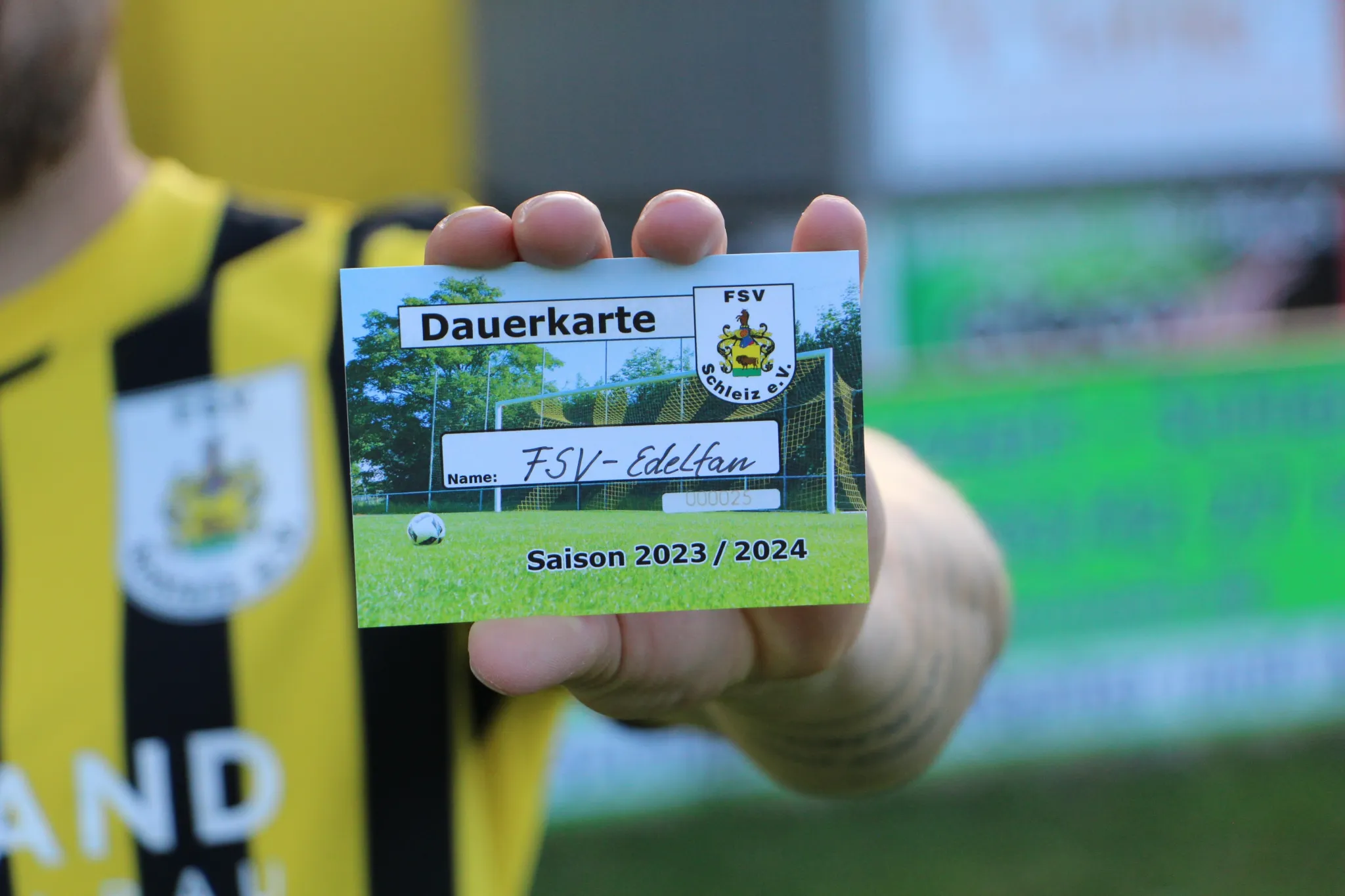 Dauerkarten des FSV Schleiz für die Saison 2023/24