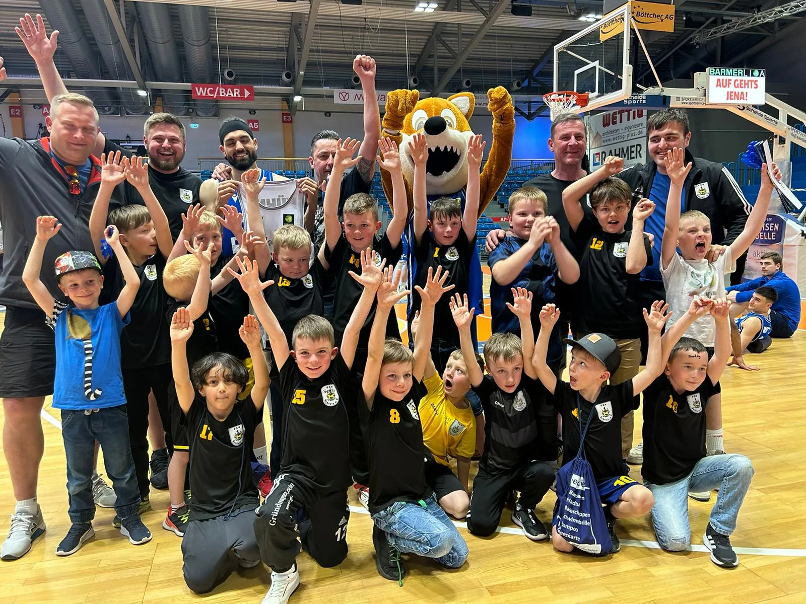 Basketball statt Fußball bei unseren F-Junioren