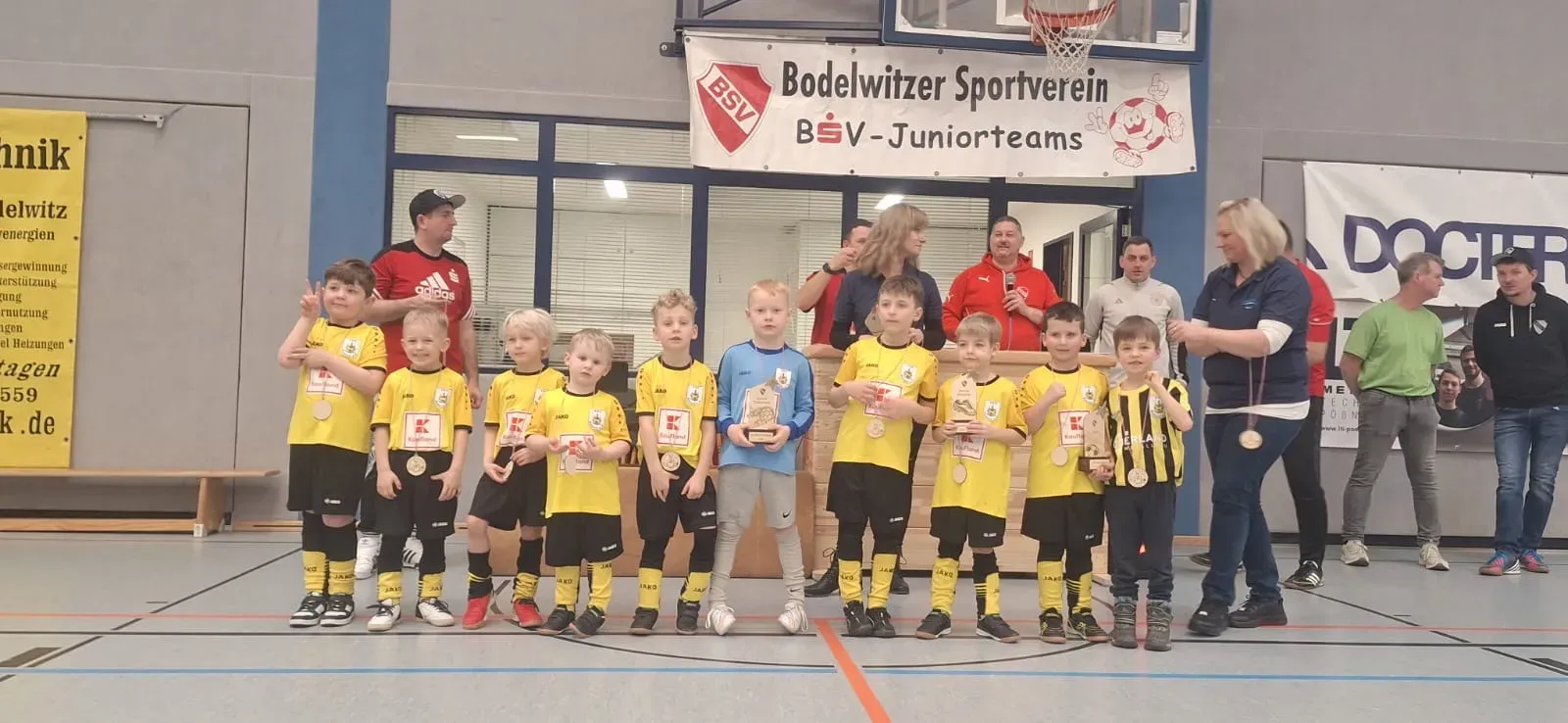 Erneuter 2. Platz beim BSV-Benefiz-Hallenturnier
