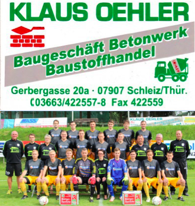 Fazit FSV Schleiz I. - Halbserienziel verfehlt!!!
