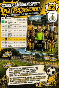 Starker Saisonendspurt! Platz 5 gesichert!