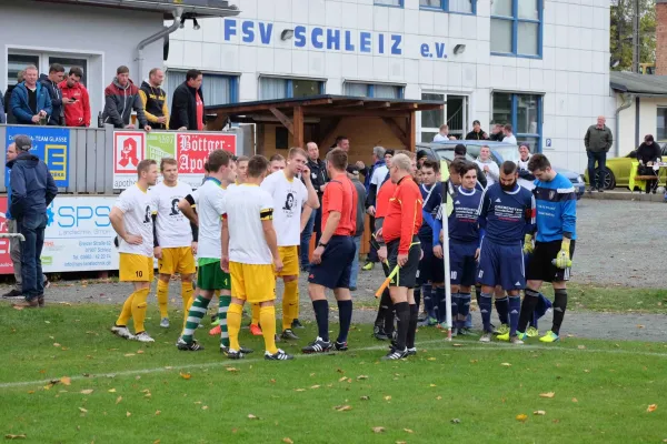 12. Spieltag LK: FSV Schleiz - BSG Chemie Kahla