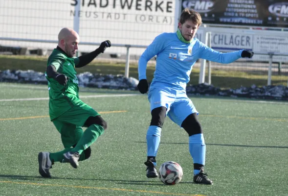 Testspiel FSV Schleiz - VfB Mühltroff; in Neustadt