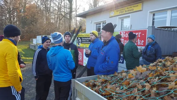 Arbeitseinsatz FSV Schleiz