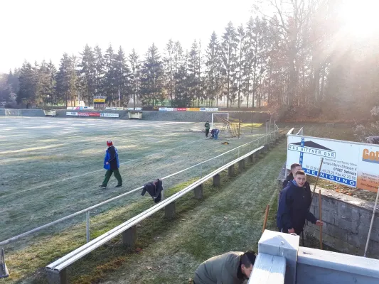 Arbeitseinsatz FSV Schleiz