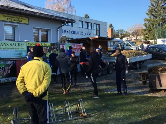 Arbeitseinsatz FSV Schleiz