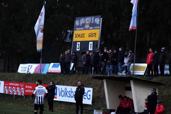 13. Spieltag LK: FSV Schleiz - SV Jena Zwätzen
