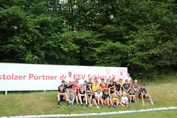 Abschluss des Fußballferiencamps 2023