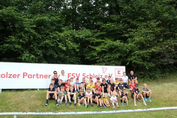 Abschluss des Fußballferiencamps 2023