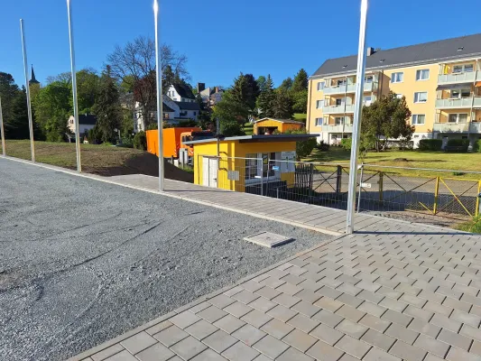 Bauphase Kunstrasen - Teil 2 (St. Strauß)