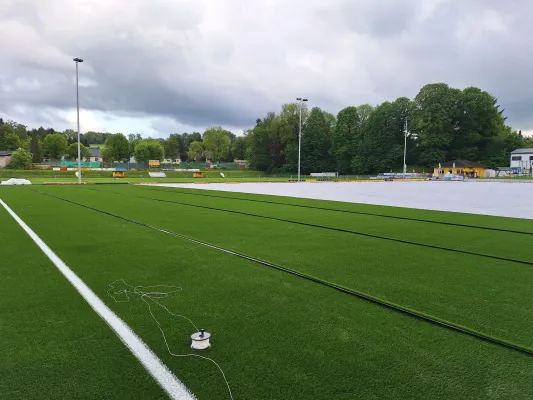 Bauphase Kunstrasen - Teil 2 (St. Strauß)