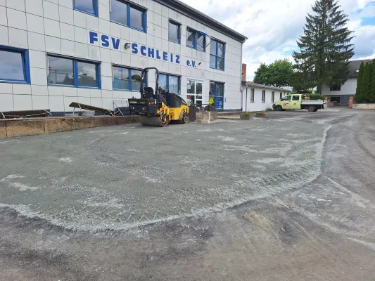 Bauphase Kunstrasen - Teil 2 (St. Strauß)