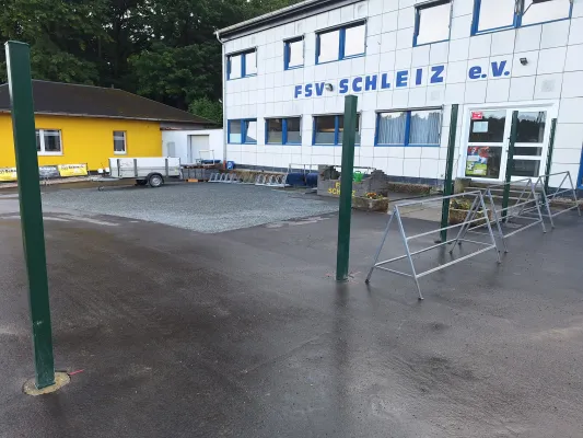 Bauphase Kunstrasen - Teil 2 (St. Strauß)