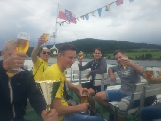Aufstiegsfeier FSV Schleiz Erste 2015/16