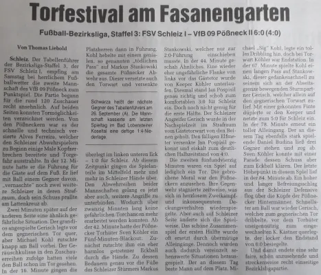 19.09.2009 FSV Schleiz vs. VfB 09 Pößneck II