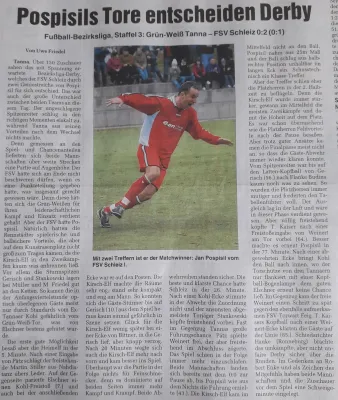 14.11.2009 Grün-Weiß Tanna vs. FSV Schleiz