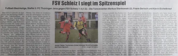 05.12.2009 FC Thüringen Jena vs. FSV Schleiz
