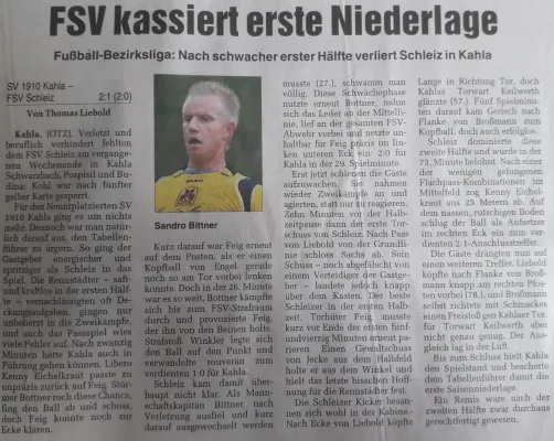 02.05.2010 SV 1910 Kahla vs. FSV Schleiz