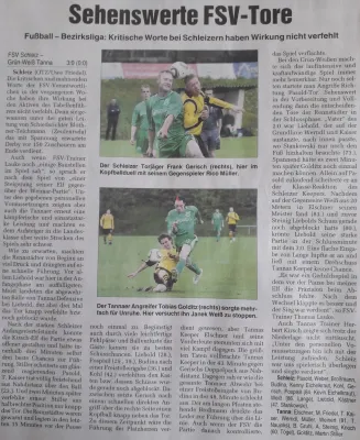 21.05.2010 FSV Schleiz vs. Grün-Weiß Tanna