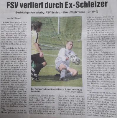 23.08.2008 FSV Schleiz vs. Grün-Weiß Tanna