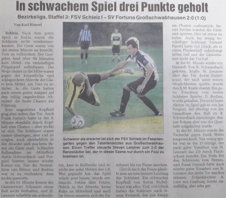 11.10.2008 FSV Schleiz vs. Großschwabhausen