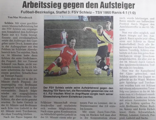25.10.2008 FSV Schleiz vs. SG Ranis/Krölpa