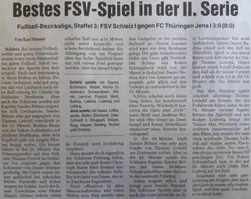09.05.2009 FSV Schleiz vs. FC Thüringen Jena