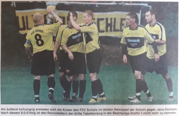 06.06.2009 FSV Schleiz vs. SV Jena-Zwätzen